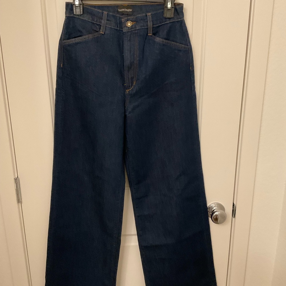 Favorite Daughter Indigo Denim Pants